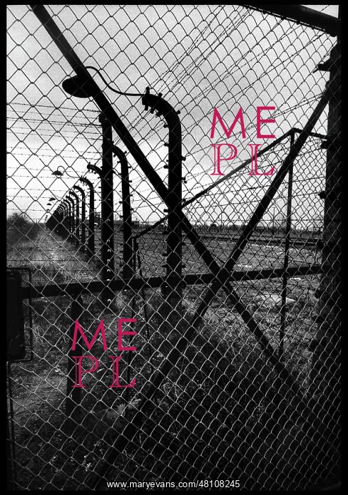 : Overview of wire fences Auschwitz : Overview of wire fences Auschwitz