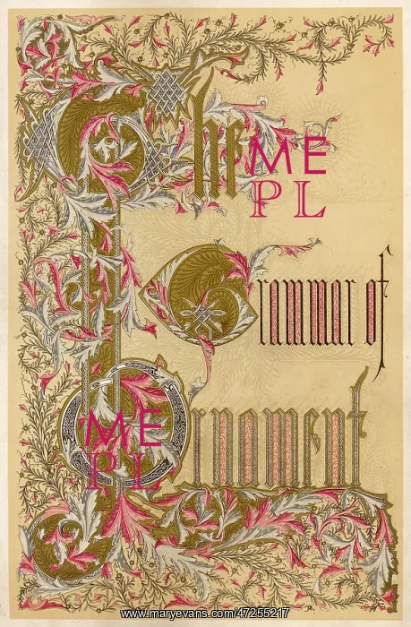 : Owen Jones Title Page : Owen Jones Title Page