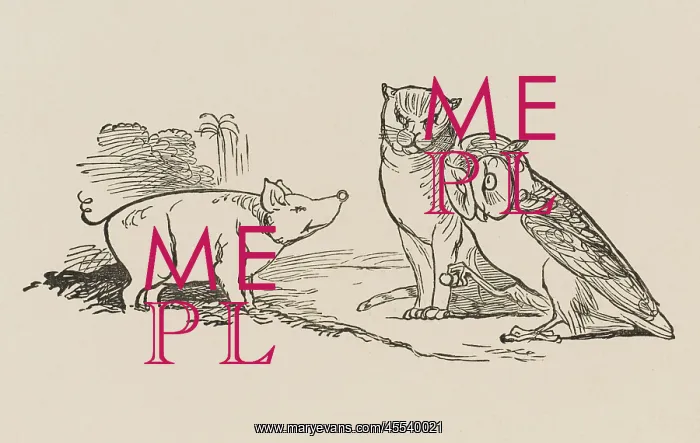 : Owl and the Pussy-Cat, Edward Lear : Owl and the Pussy-Cat, Edward Lear