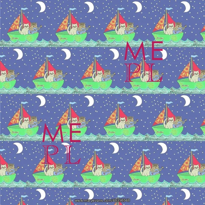  : Owl and the Pussycat pattern
