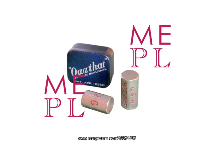 : Owzthat cricket game and tin : Owzthat cricket game and tin