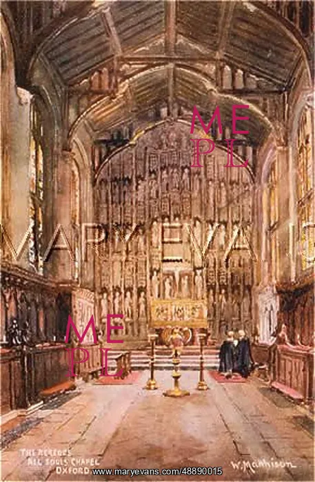  : OXFORD / ALL SOULS CHAPEL