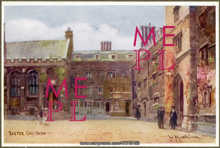  : OXFORD / EXETER QUAD 1903
