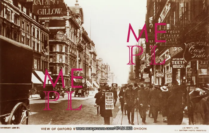 : OXFORD STREET 1920S : OXFORD STREET 1920S