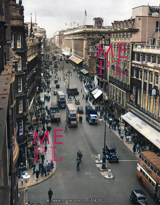 : Oxford Street, c. 1950 : Oxford Street, c. 1950