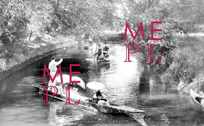  : Oxford, View on the Cherwell 1906