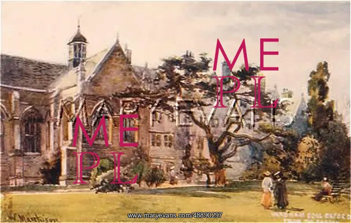  : OXFORD / WADHAM COLLEGE