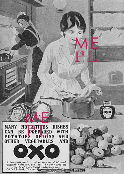 : Oxo advertisement, WW1 : Oxo advertisement, WW1
