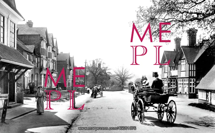  : Oxted, Station Road West 1908