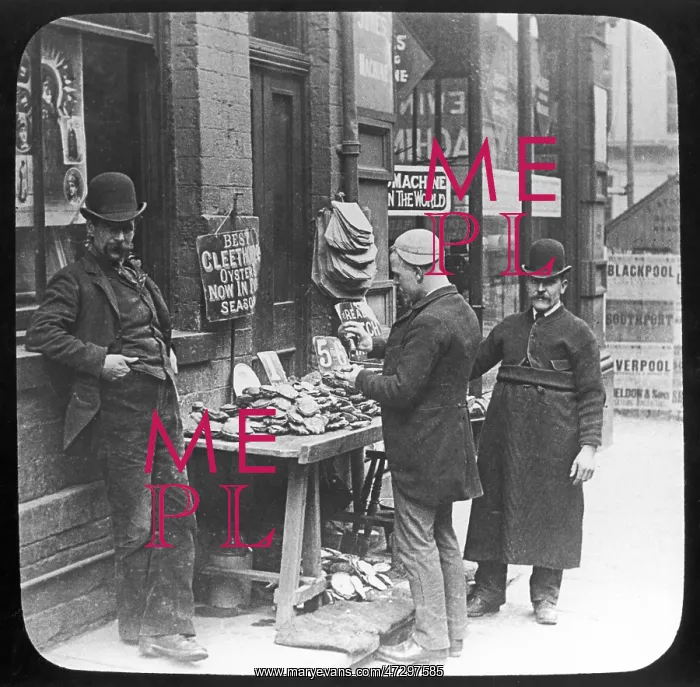 : OYSTER STALL, ENGLAND : OYSTER STALL, ENGLAND