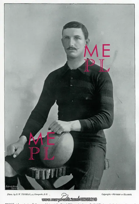: P Maud, rugby player for Blackheath and England : P Maud, rugby player for Blackheath and England