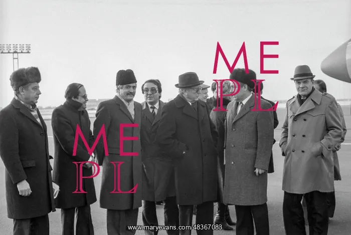 : P. N. Demichev visiting Algeria : P. N. Demichev visiting Algeria