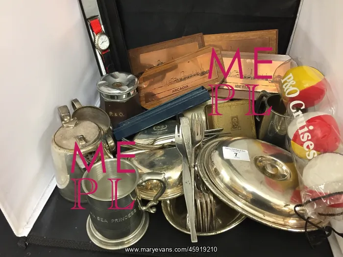 : P & O Lines - miscellaneous items : P & O Lines - miscellaneous items