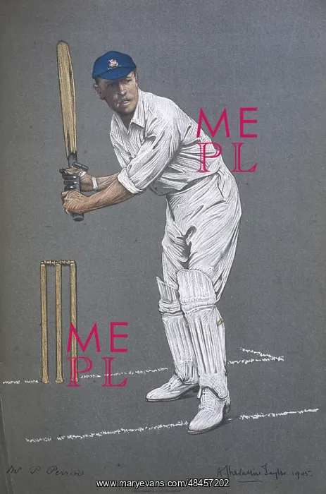 : P PERRIN - CRICKETER : P PERRIN - CRICKETER