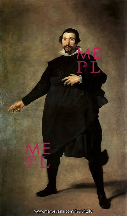 : Pablo de Valladolid, by Velazquez : Pablo de Valladolid, by Velazquez