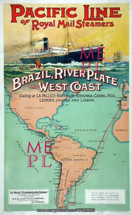: Pacific Line Poster : Pacific Line Poster