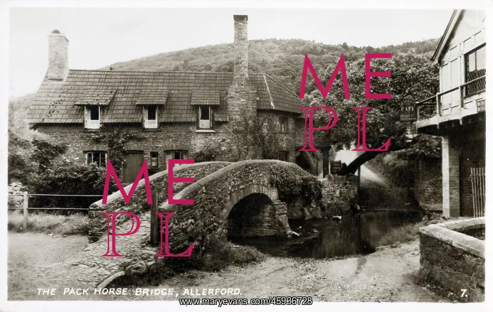 : The Pack Horse Bridge, Allerford : The Pack Horse Bridge, Allerford