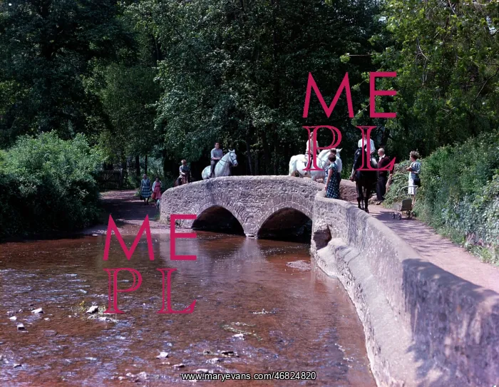  : The Pack Horse Bridge, Dunster