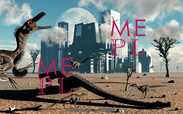 : A pack of Velociraptors come across a giant sauropod ? : A pack of Velociraptors come across a giant sauropod ?
