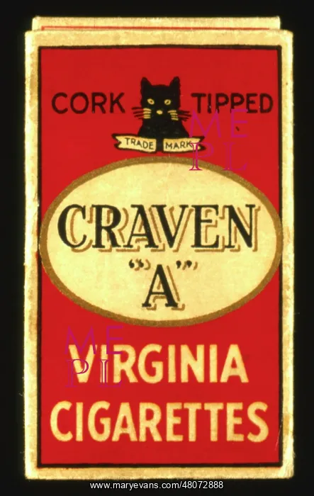 : Package design, Craven A Virginia cigarettes : Package design, Craven A Virginia cigarettes