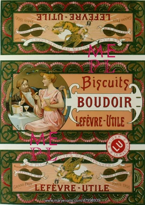 : Packaging design for Boudoir Biscuits : Packaging design for Boudoir Biscuits