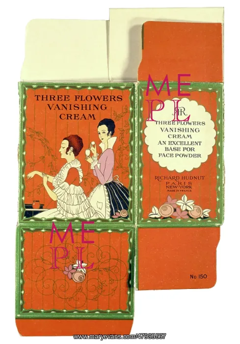 : Packaging design for Three Flowers Vanishing Cream : Packaging design for Three Flowers Vanishing Cream