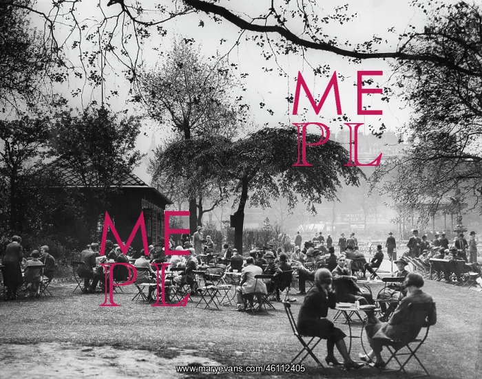 : Packed in the Embankment Gardens in : Packed in the Embankment Gardens in