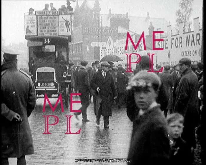 : Packed Pavement on a British Street. Behind : Packed Pavement on a British Street. Behind