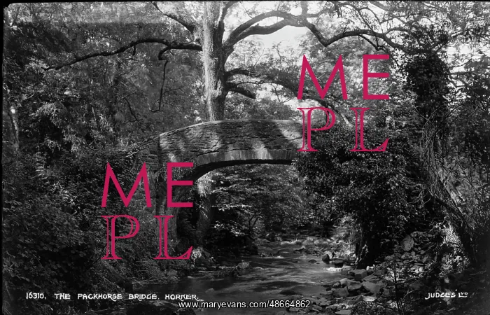 : The Packhorse Bridge, Horker : The Packhorse Bridge, Horker
