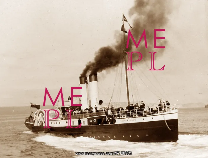  : Paddle Steamer Brodick Castle at Weymouth