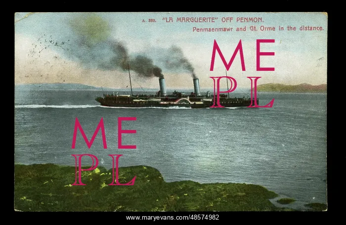 : Paddle steamer La Marguerite : Paddle steamer La Marguerite
