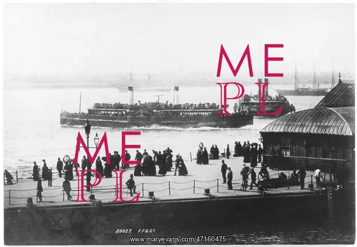  : Paddle Steamer in Liverpool