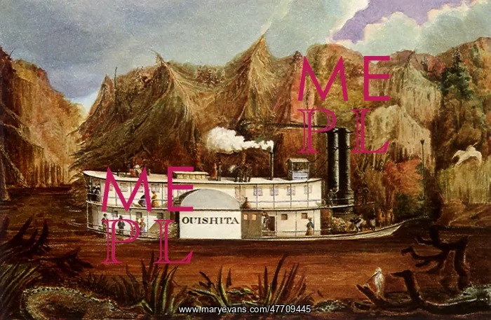  : Paddle Steamer Ouishita