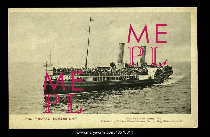 : Paddle steamer Royal Sovereign : Paddle steamer Royal Sovereign