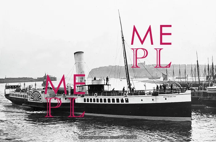  : Paddle Steamer Westward Ho at Cardif