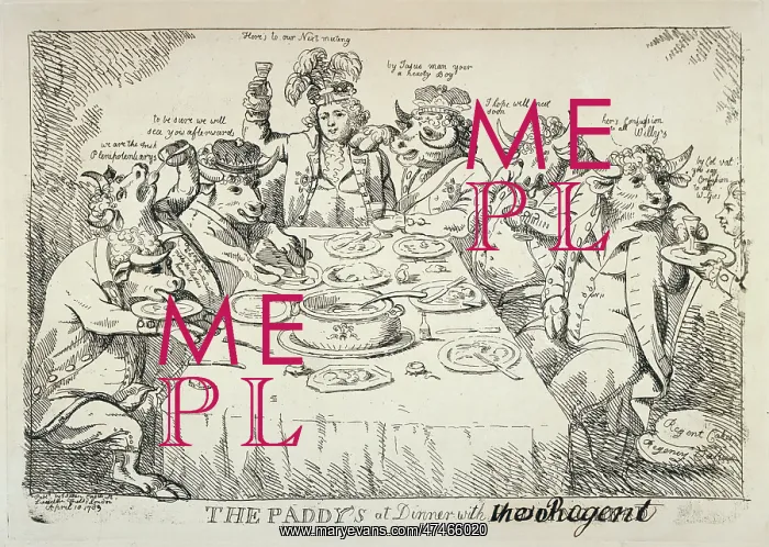 : The paddy's at dinner with Puddinghead the Regent : The paddy's at dinner with Puddinghead the Regent