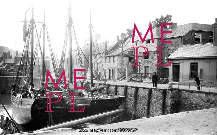  : Padstow, the Harbour 1888