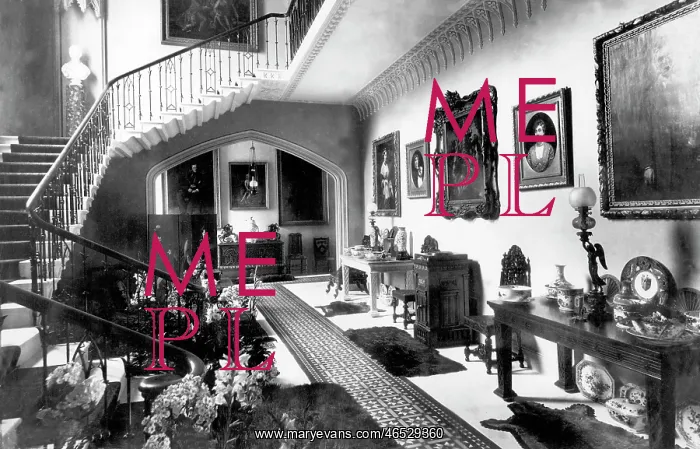  : Padstow, Prideaux Place, the Hall 1888