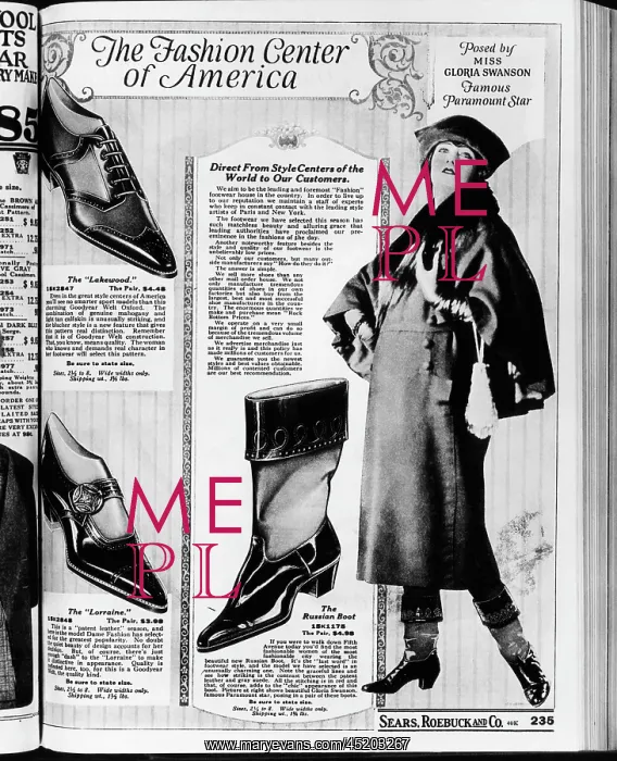 : A page from a 1922 Sears Roebuck catalog ? : A page from a 1922 Sears Roebuck catalog ?