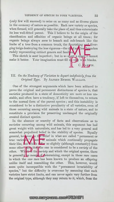 : Page 53 from the Journal of the Proceedings of the Linnean S : Page 53 from the Journal of the Proceedings of the Linnean S