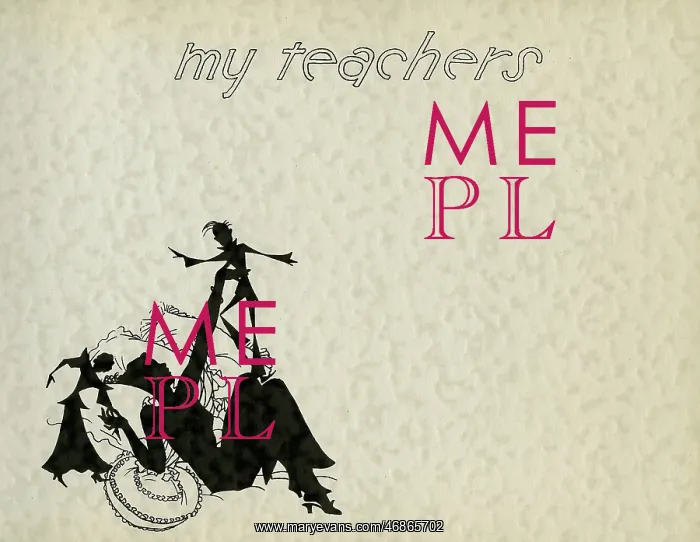 : Page design, my teachers, School Silhouettes : Page design, my teachers, School Silhouettes