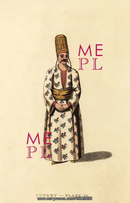 : Page of the Grand Signior or Sultan : Page of the Grand Signior or Sultan