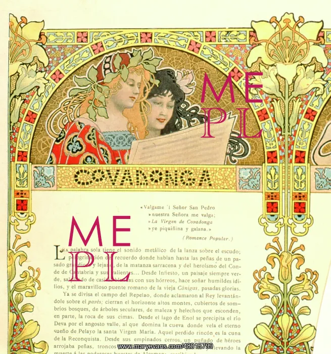  : Page illustration, Covadonga