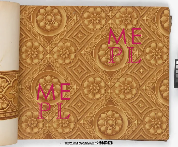 : Page from New Artistic Wall Papers : Page from New Artistic Wall Papers