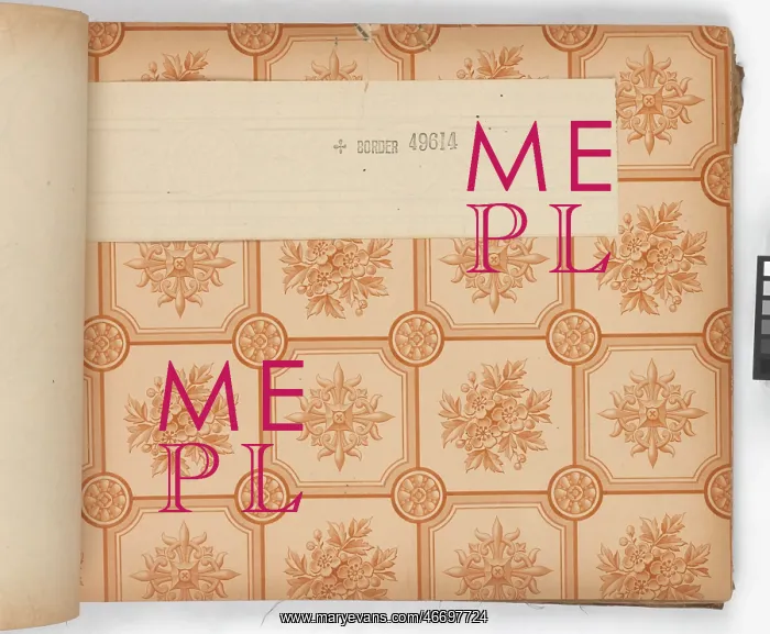 : Page from New Artistic Wall Papers : Page from New Artistic Wall Papers