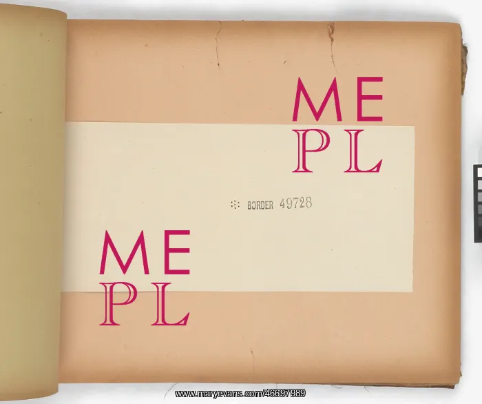 : Page from New Artistic Wall Papers : Page from New Artistic Wall Papers