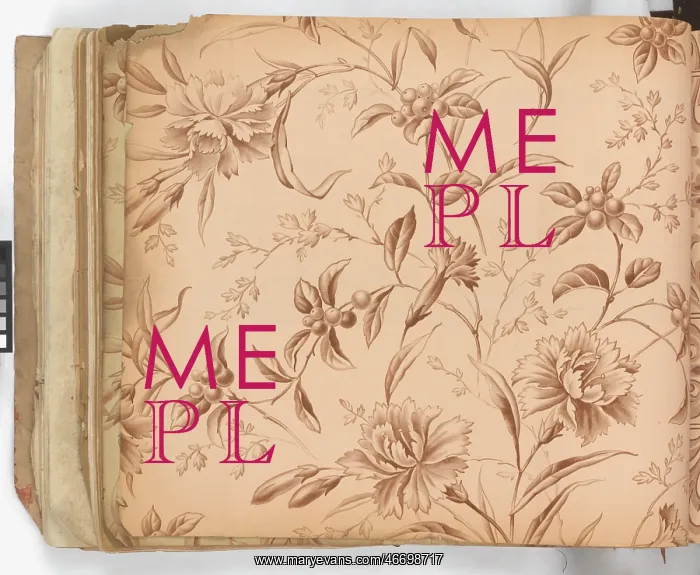 : Page from New Artistic Wall Papers : Page from New Artistic Wall Papers