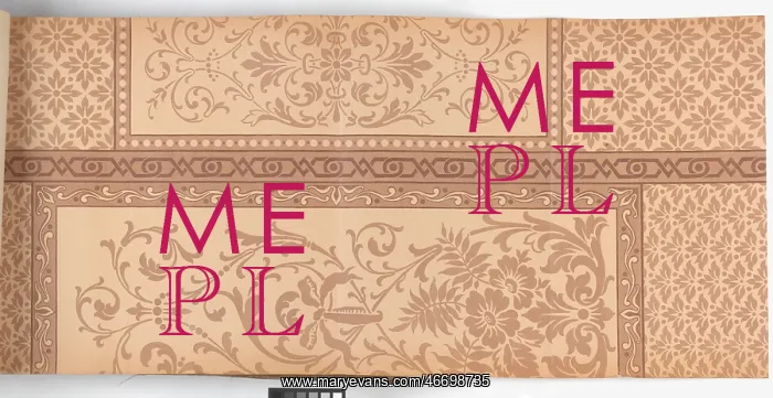 : Page from New Artistic Wall Papers : Page from New Artistic Wall Papers