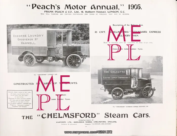 : Page from Peach's Motor Annual : Page from Peach's Motor Annual