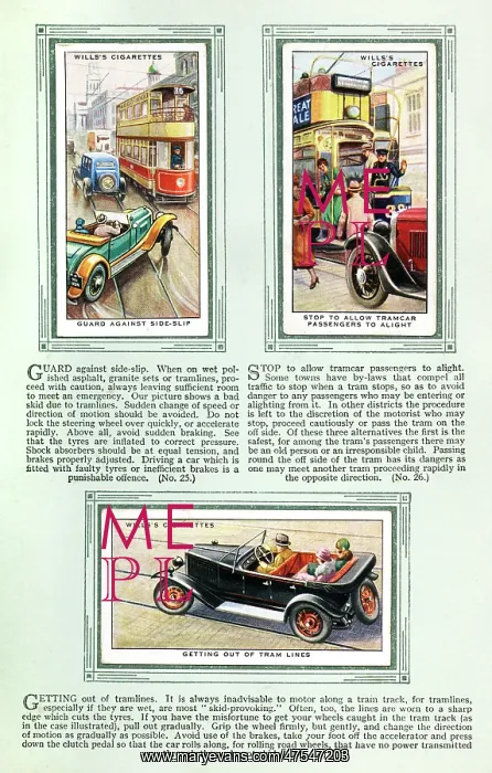 : Page from Safety First Album : Page from Safety First Album